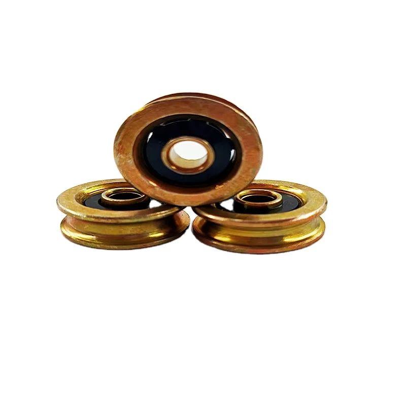 U guide metal wheel Special bearing 625zz track roller wheel cable pulley wheels