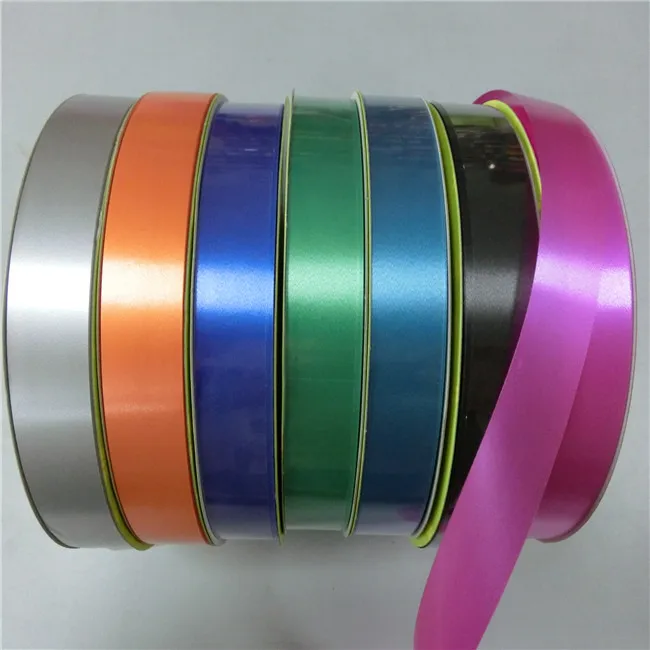 Merry christmas plastic ribbon roll