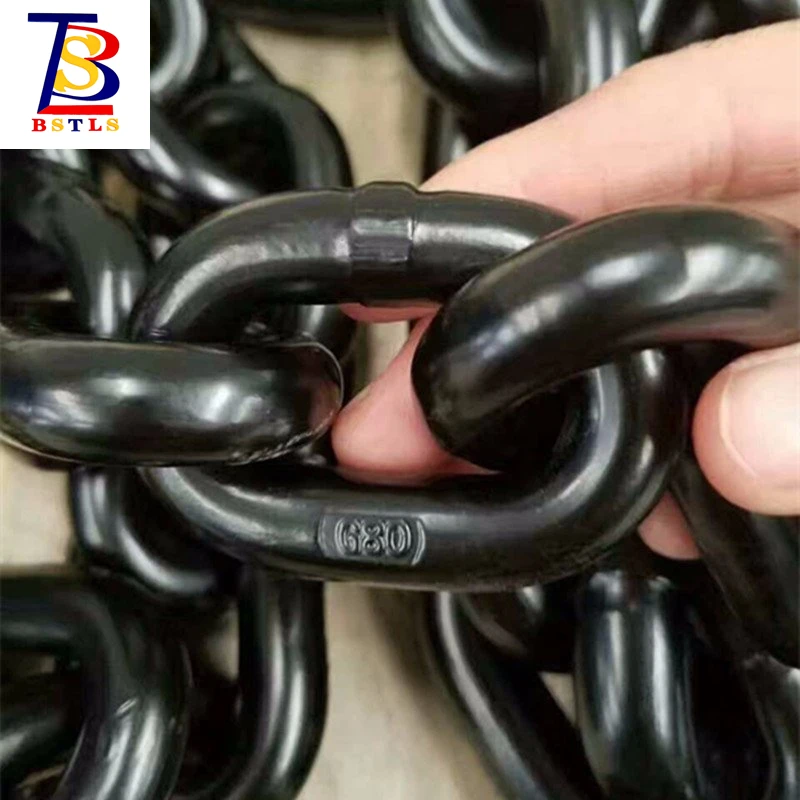 Fully Welded 6mm 8mm 10mm G80 Alloy Steel Lifting Chain for Chain Block Electric Chain Hoist