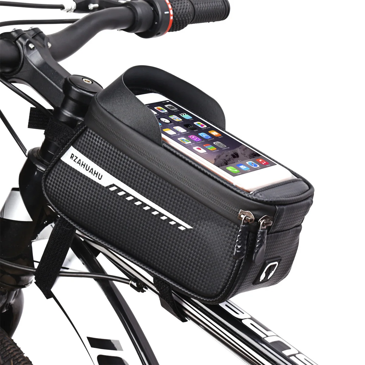 Outdoor Saddle Waterproof Bicycle Bike Phone Holder Cycling Handlebar Bag