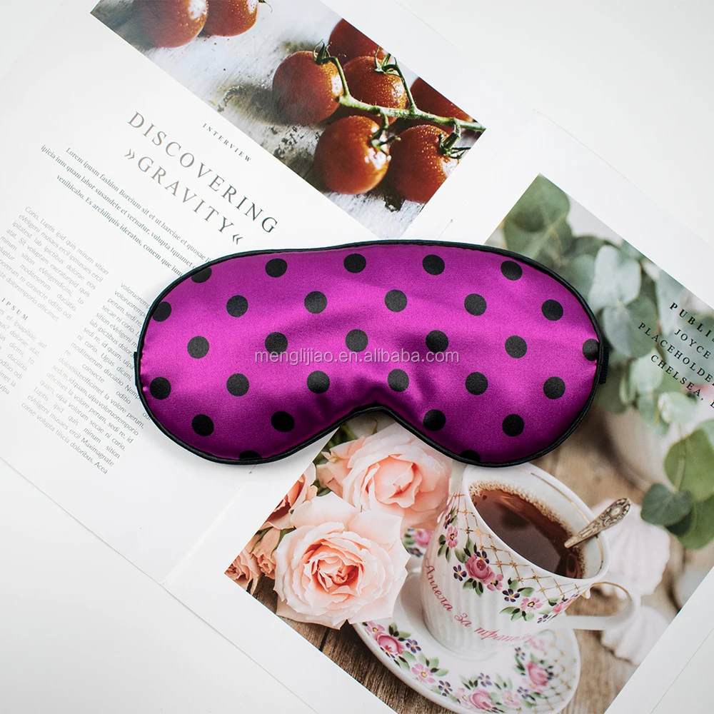 Hot sale frozen gel ice pack eye mask polka dot cold compress cooling eye mask beauty & personal care