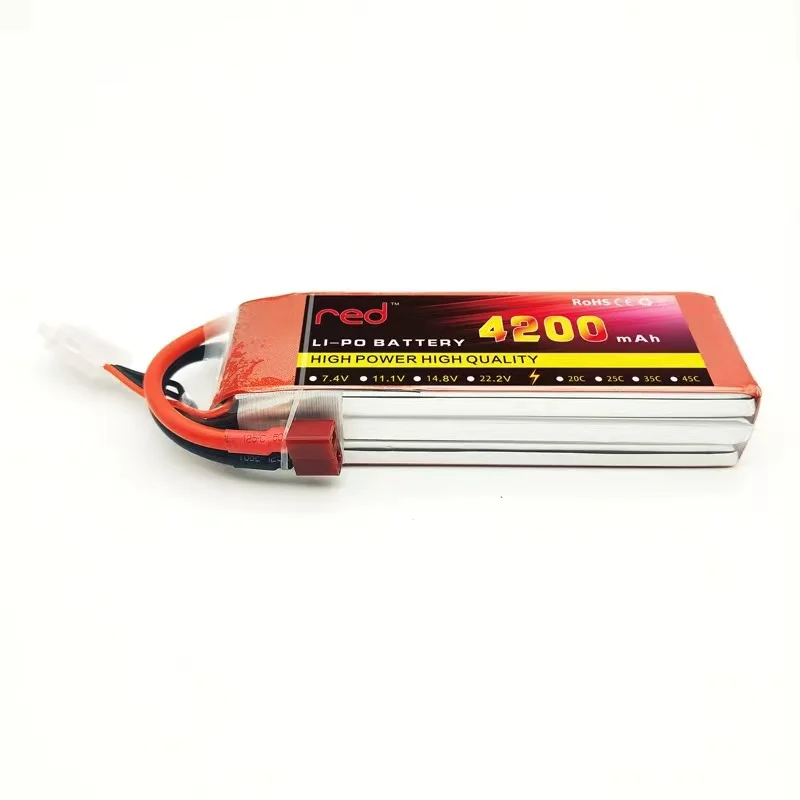 4000mAh 4200mAh 3S 4S 5S 14.8V Smart LiPo Battery 35C for RC Truggy Car Model