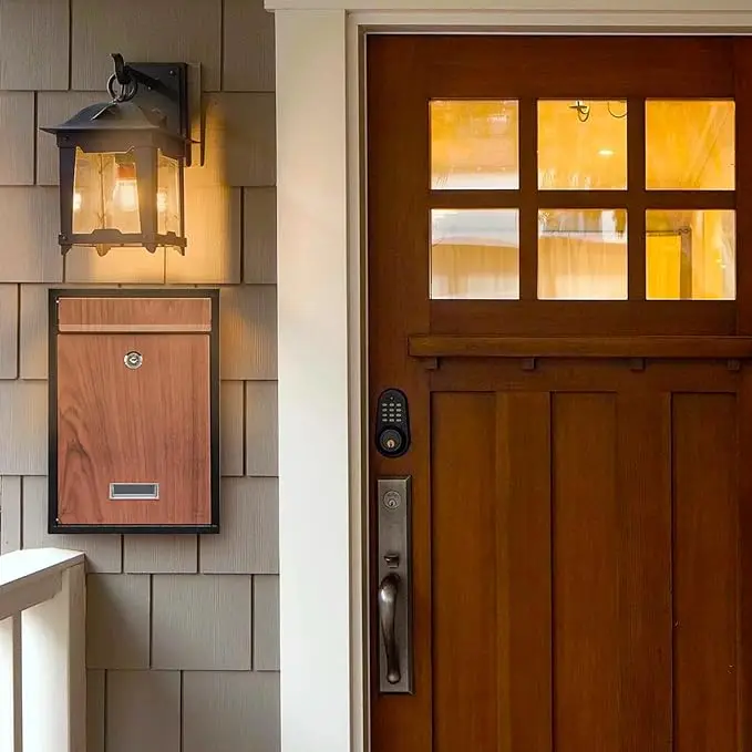 modern mailbox newspapers mini outdoor small wall mounted mail post box mailboxes residential