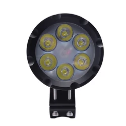 Motorcycle LED Headlights Auxiliary Lamp Motorbike Front Spotlight Motor DRL Fog Spot Head Light Lamps Accessories DC 10-48V 60W