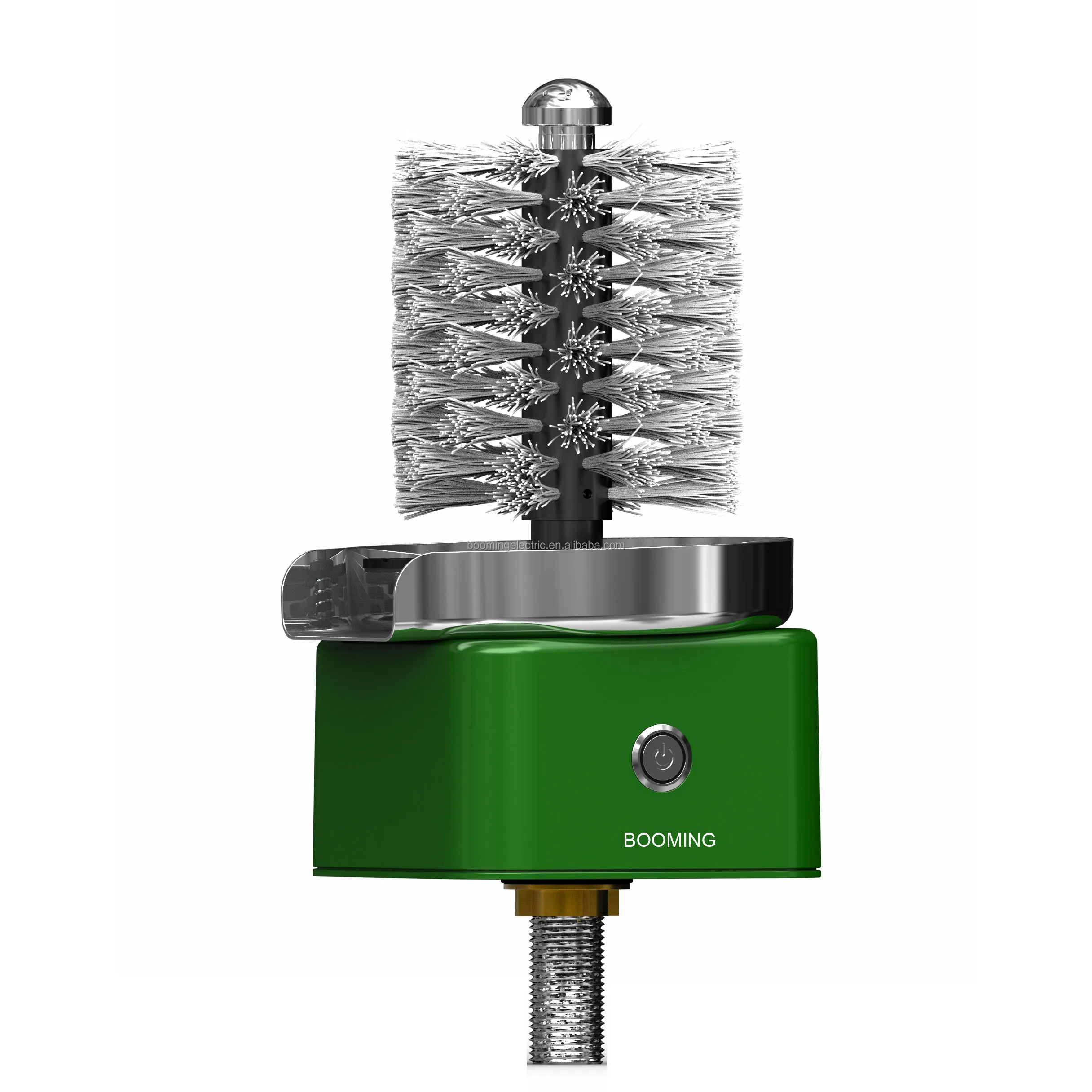 China New Design Electric Spin Scrubber Rechargeable Automatic 360 Cordless Shower Kitchen Bathroom Rotating Cleaning Brush
