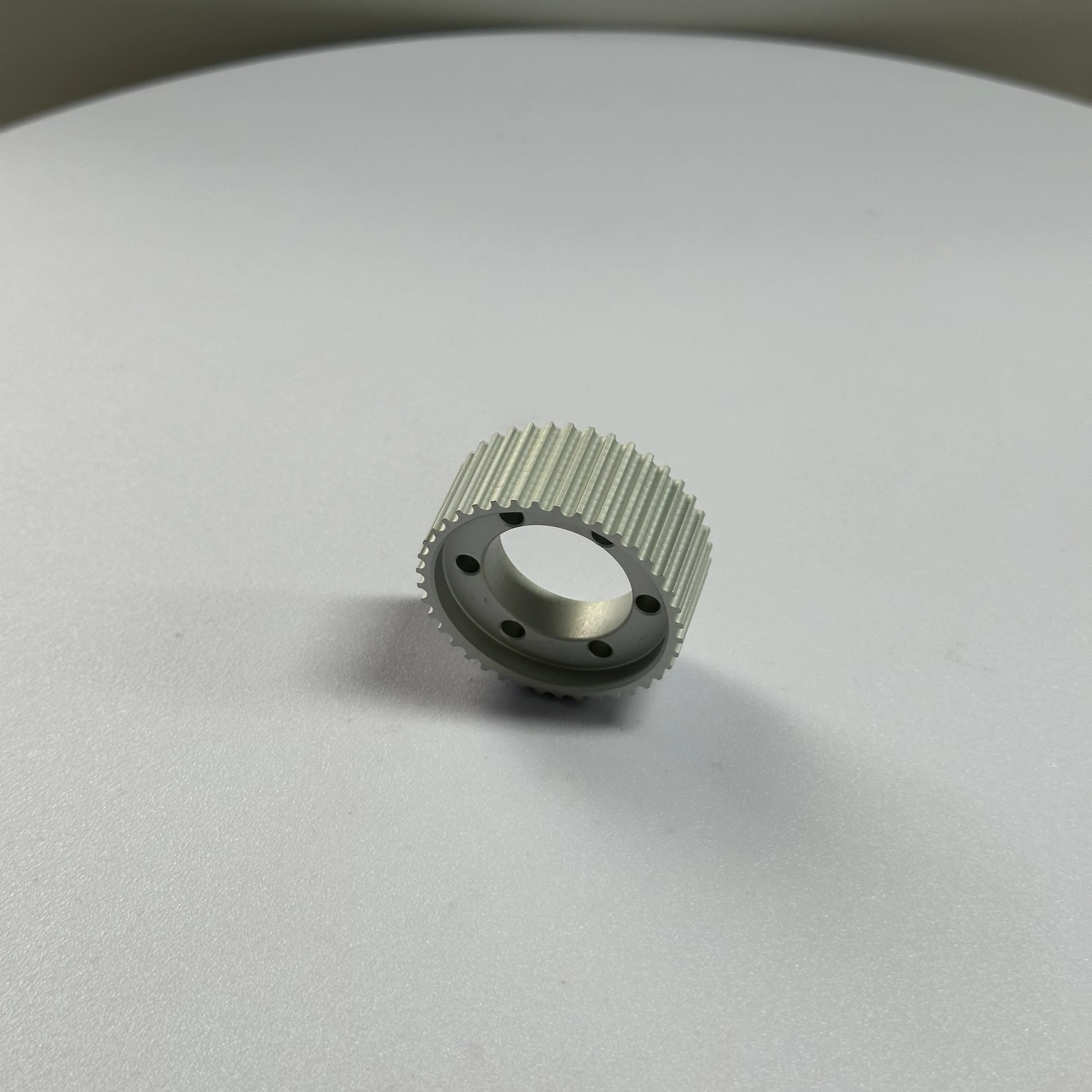 Unique Design High Quality 40 Teeth Aluminum Natural Anodizing Timing Belt Pulley for Machinery