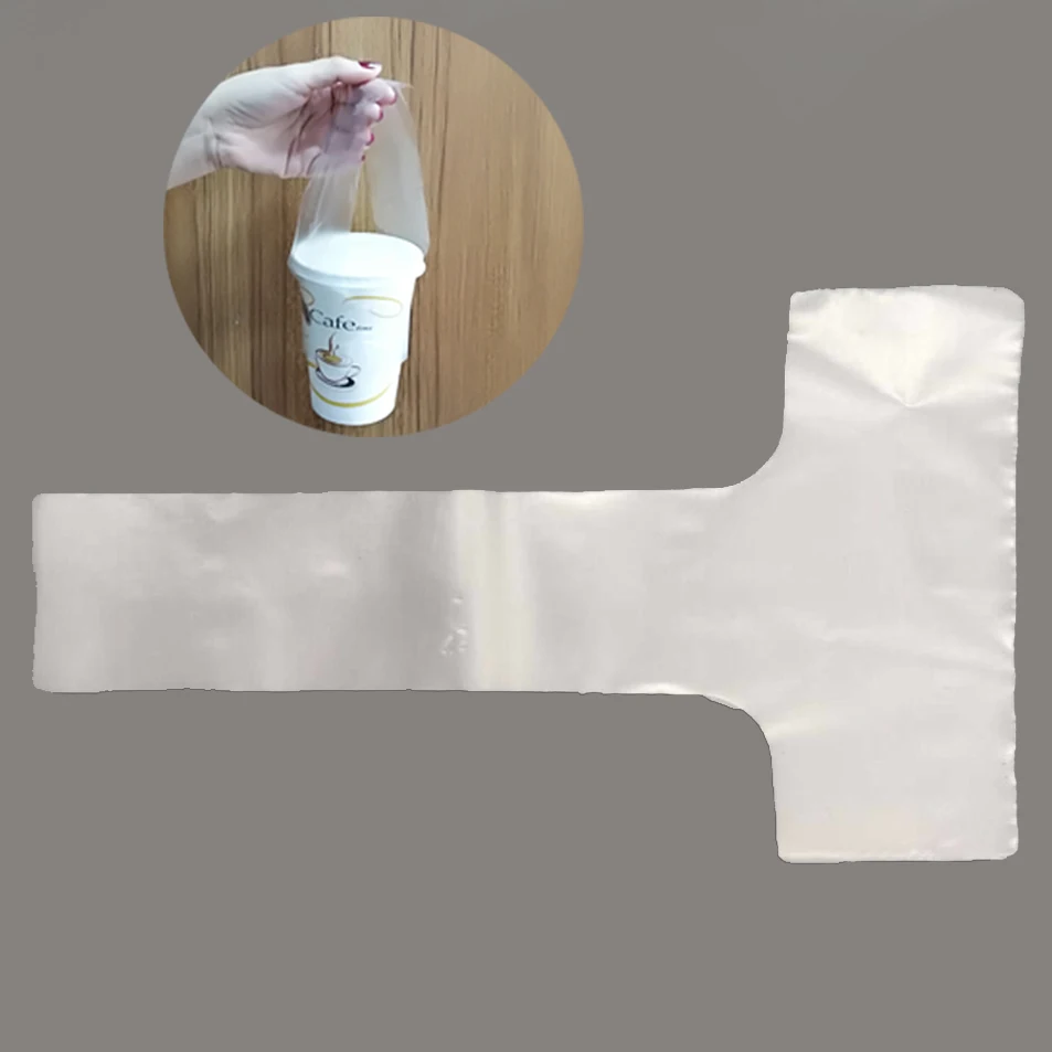 High-Grade Milk Tea Bag Cup Of Plastic Bags Plastic Carrier Bag