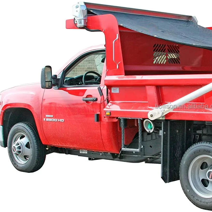 Bollison High Quality Dump Truck Roller Tarps/Mesh Tarps/ Truck Trailer Tarps