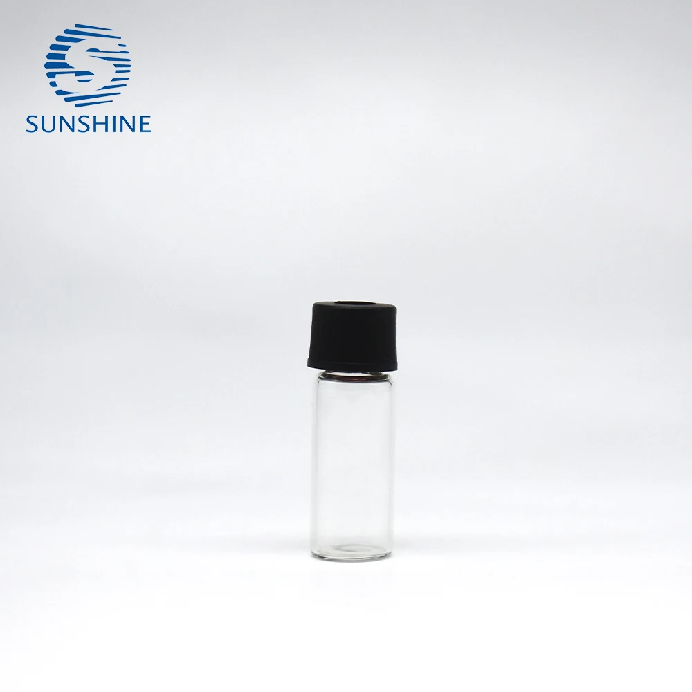 Customized logo free sample 1.5ml 2ml Glass Small Bottle For lab