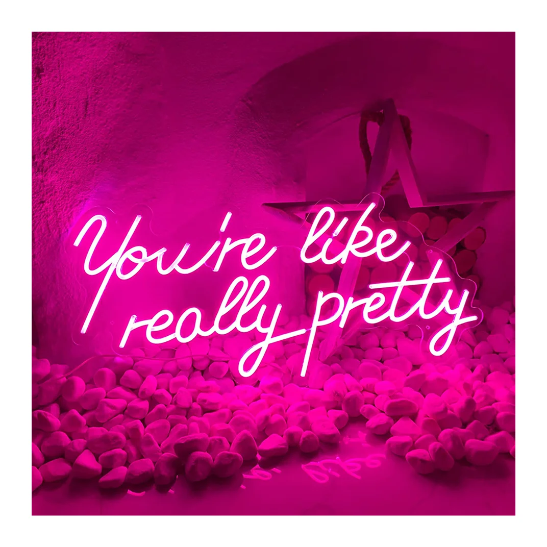 Drop Shipping No MOQ Happy Birthday Customized Neon Sign Acrylic Led Light Sign Letter Light Neon Sign Custom for Decoration