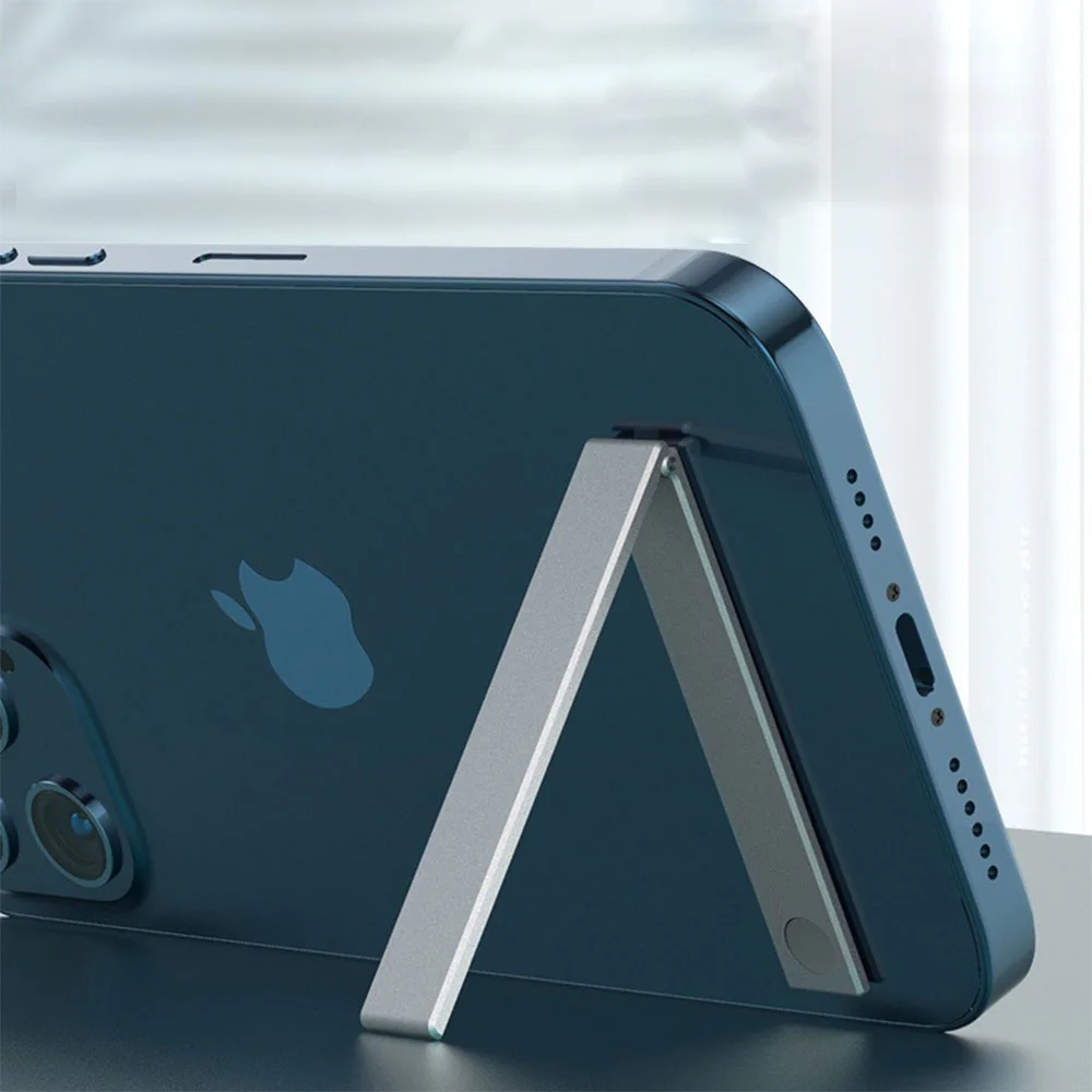 Phone Holder Stick On Mobile Back Stand Holder Kick Stand Mini Folding Mobile Phone Stand