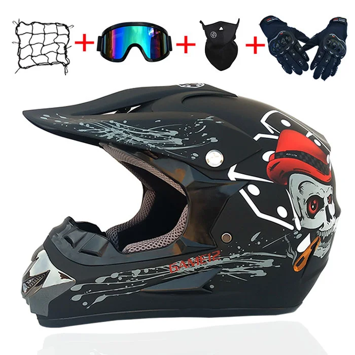 SUBO New Capacete Moto Helmet Motorcycle Jet Cascos Motocross Off Road Motocross