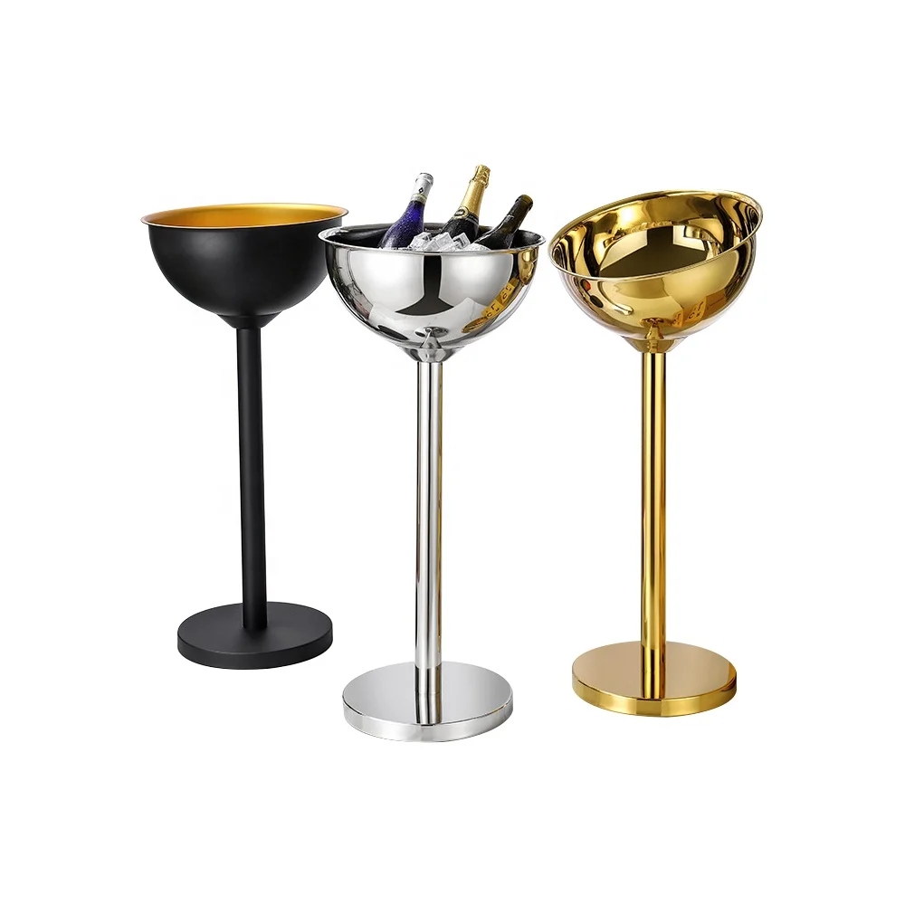 12L Stainless Steel Wine Champagne Ice Bucket Large Capacity for Part,Bar,Wedding Cold Beer Drink Ice Bucket