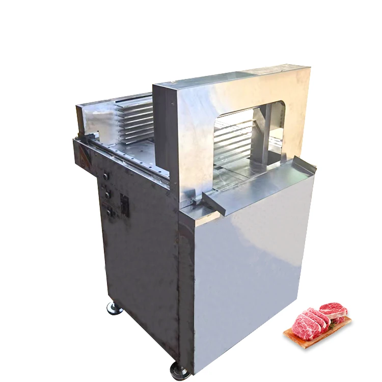 High Capacity Fresh Meat Slicer Machine Fresh Beef Meat Cutting Slicer Machine