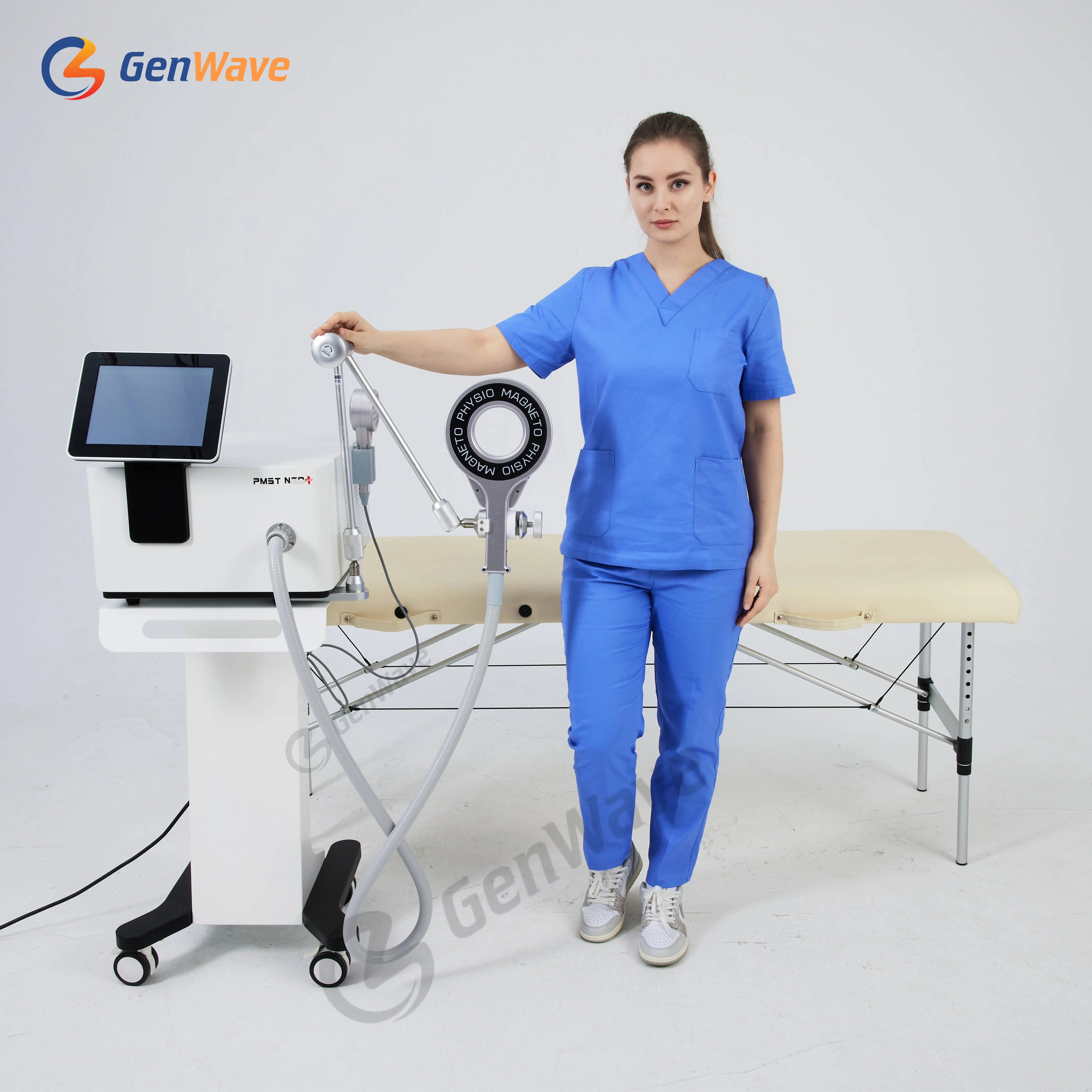 Multifunctional Magnetic Pulse Therapy Cold Laser Therapy Magnets PMST NEO+ For Medical Device