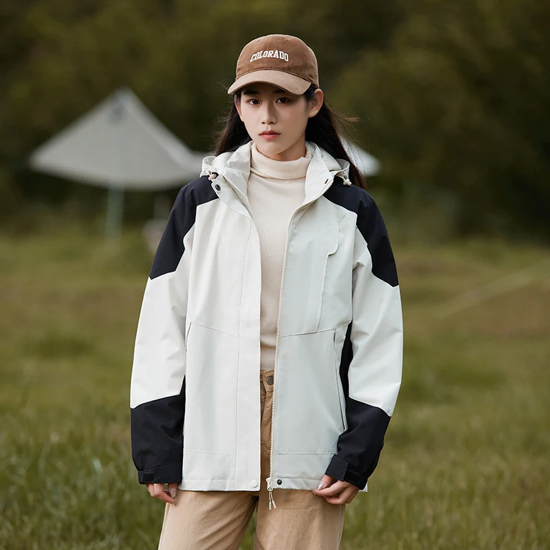 AI-MICH Winter Dismantle Water Proof Coat Man Jacket Custom Made Logo Embroidery Work Clothes Dismantle Breathable Soft Shell