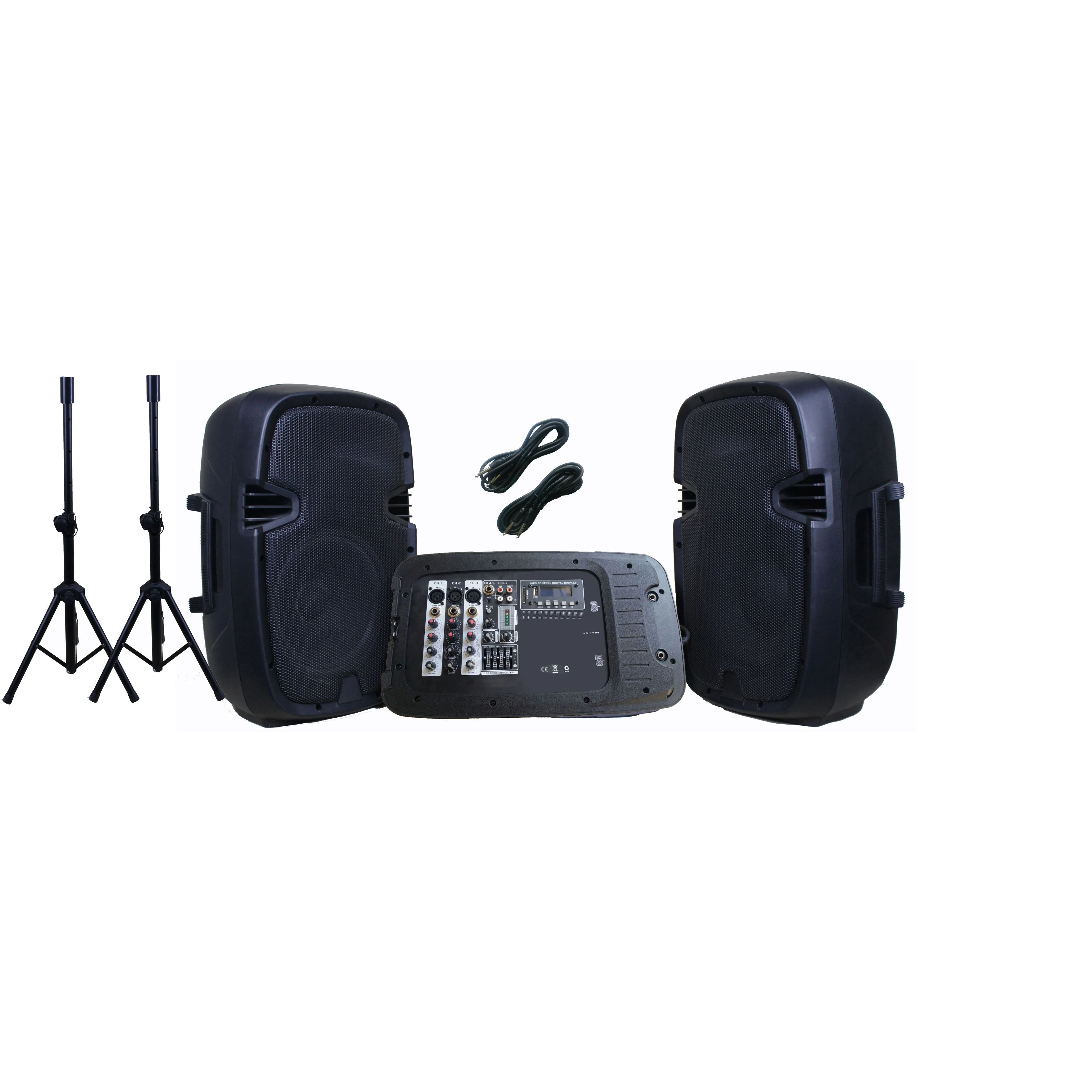 
10 inch active combo speaker home audio speaker system 