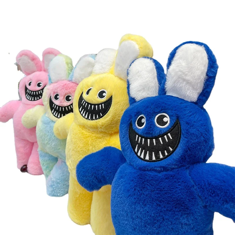 Cross-border explosive doll poppy playtime rabbit plush toy game peripheral Bobby doll to play Puppet gift