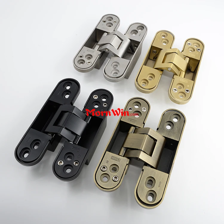 80 Kg 100 Kg 120 Kg 200 Kg 300 Kg stainless steel 180 Degree 3D Adjustable Hidden Invisible Hinges