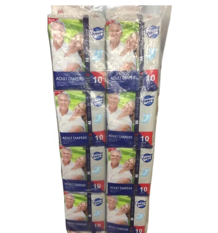 New Fashion Oem Customized Abdl Adult Diaper Ultra Thick Adult Diapers Factory In China