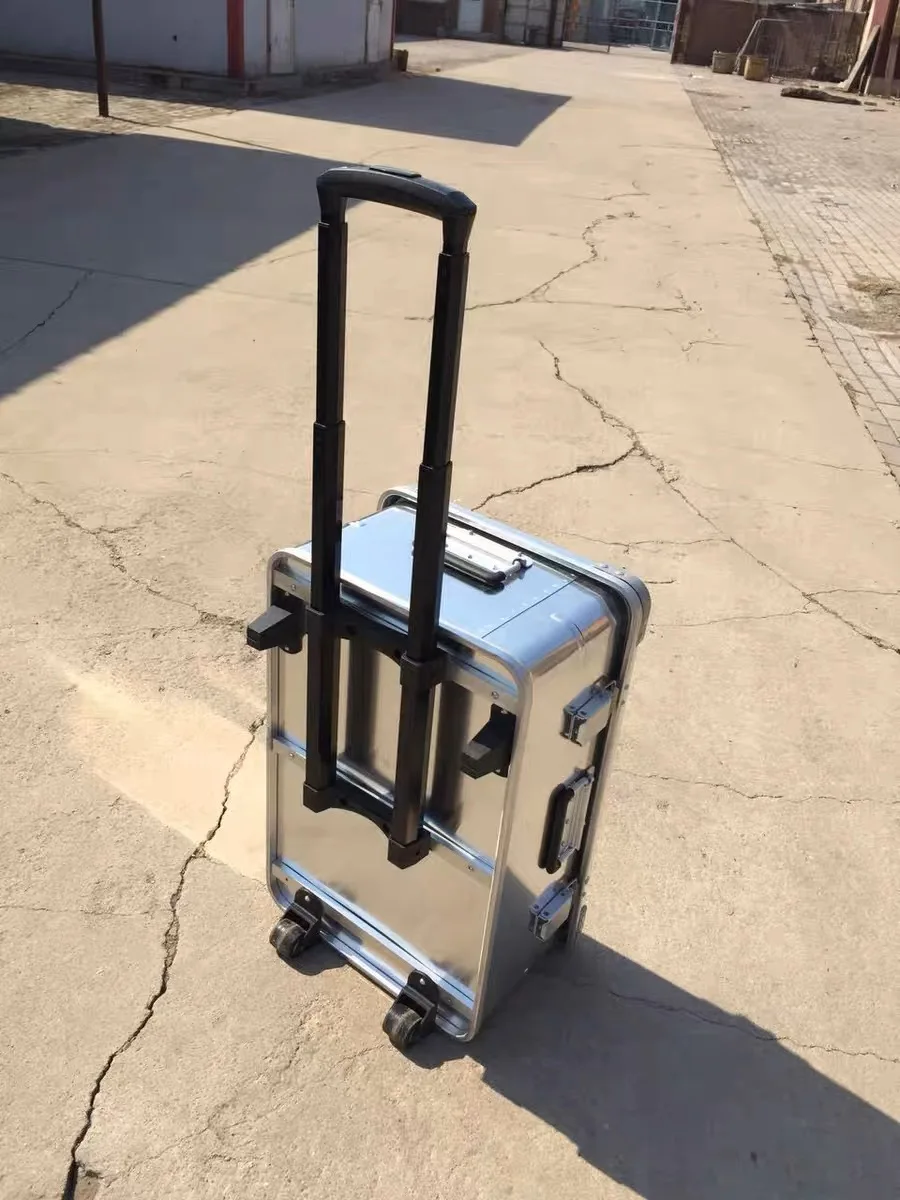 Custom Alu Box Aluminum Storage Transport Boxes Large Tool Case Container