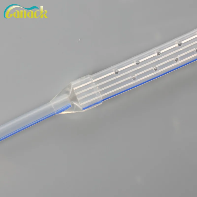 
Disposable Silicone Flat Perforated Drainage Tube with 100% medical grade silicone 