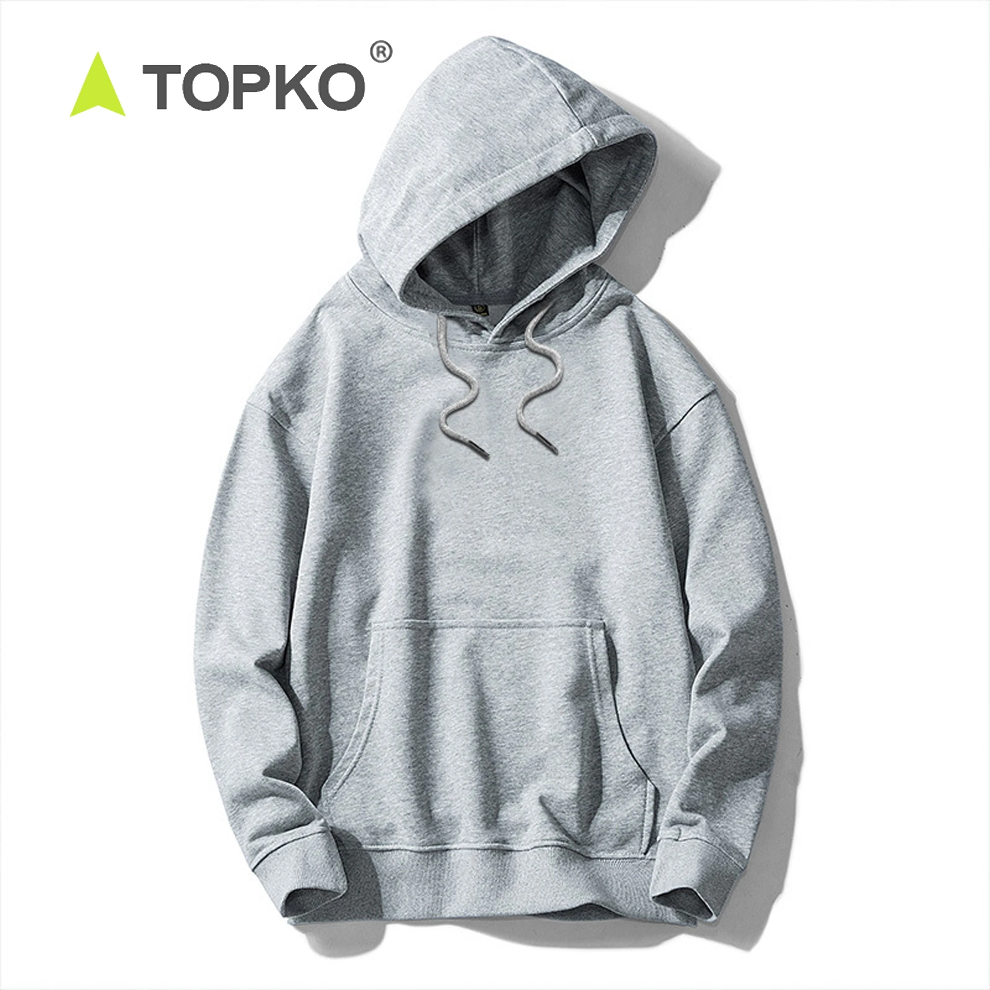 
TOPKO high quality Custom-Made streetwear gym pullover women Hoodie 