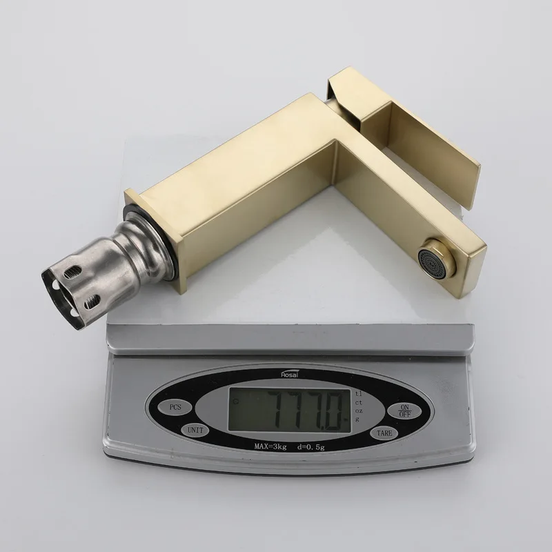 Single Handle Matt Black SUS 304 Stainless Steel Bathroom Basin Sink Tap Faucet