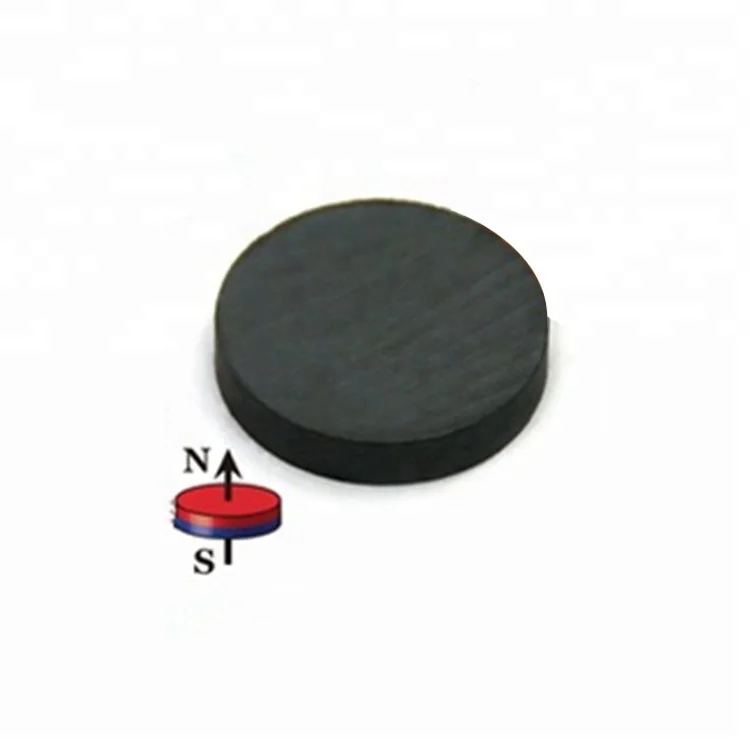 China Manufacturer Price Large And Small Size Cylinder Round Shape Ceramic Ferrite Magnets
