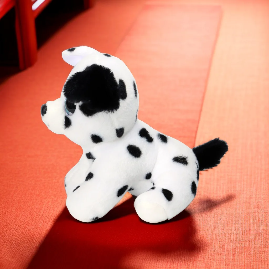 Talking recordable plush Professional Customized Cotton China Idol Dolls Design Penguin Dalmatians Spotted Dog Custom Soft Toy
