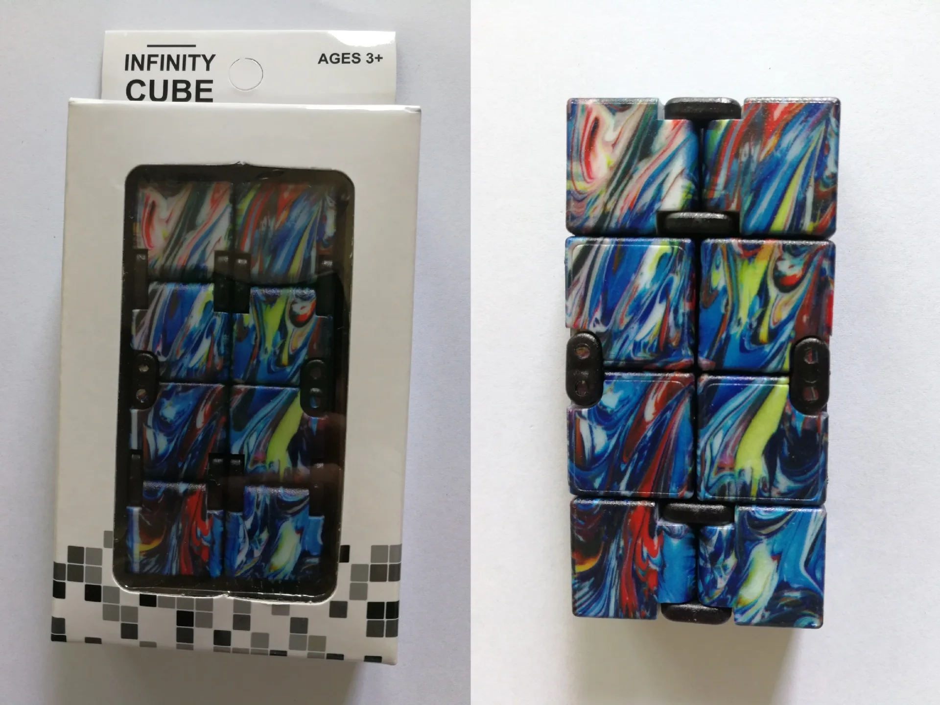 Infinity cube Funny Handeld Game Relieve Stress Square Puzzle Toys Infinity fidget cube Children Adult Decompression Toy