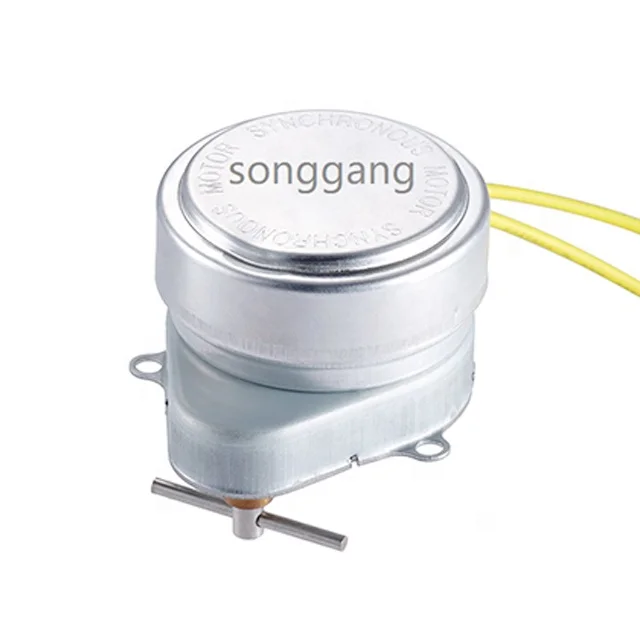 UL attestation AC Synchronous Motor Household electrical appliances Air valve actuator Motor  AC 24V 110V 220V 230V 5RPM 6W CCW