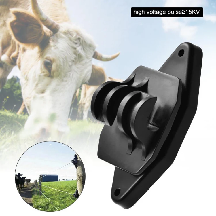 Fence Wall Durable Solid Aluminum   Wire For Defence Electric Jump Wire Claw  Insulators Fence