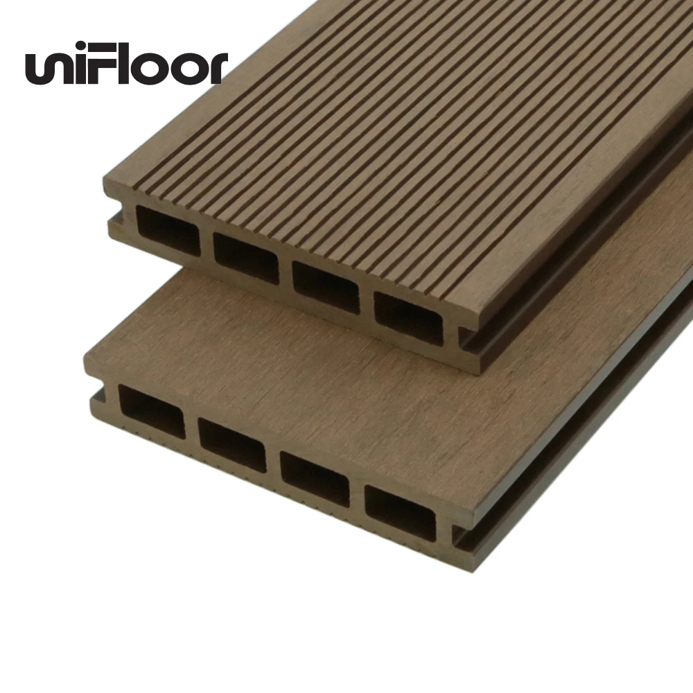 Деревянные пластиковые композитные настилы Unifloor по хорошей цене, наружный настил из ДПК для террасы, балкона, сада, игровой площадки
