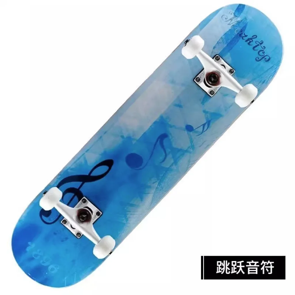 custom skateboard deck 4 wheels deck board ABEC-9 bearing anti-slip skateboard surf skate for adults