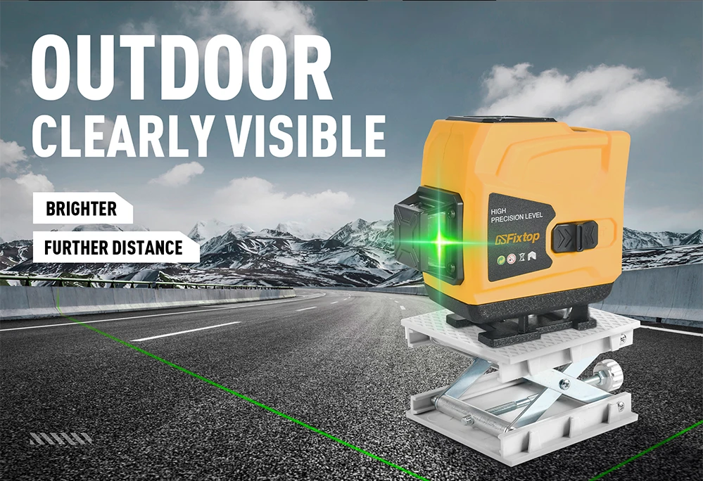 GSFIXTOP Tool For Construction sale lcd control 4 in 1 use Mini Leveler Stand In rotating laser level 360 machine