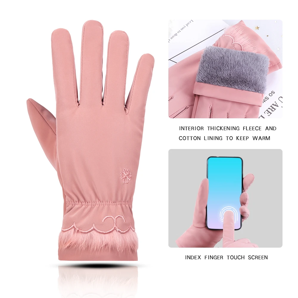 Lovely running and cycling gloves for ladies to keep warm in winter