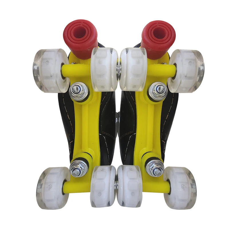 
Factory Sale Various Widely Used Microfiber Skate Ice Hockey Double Row Skates 