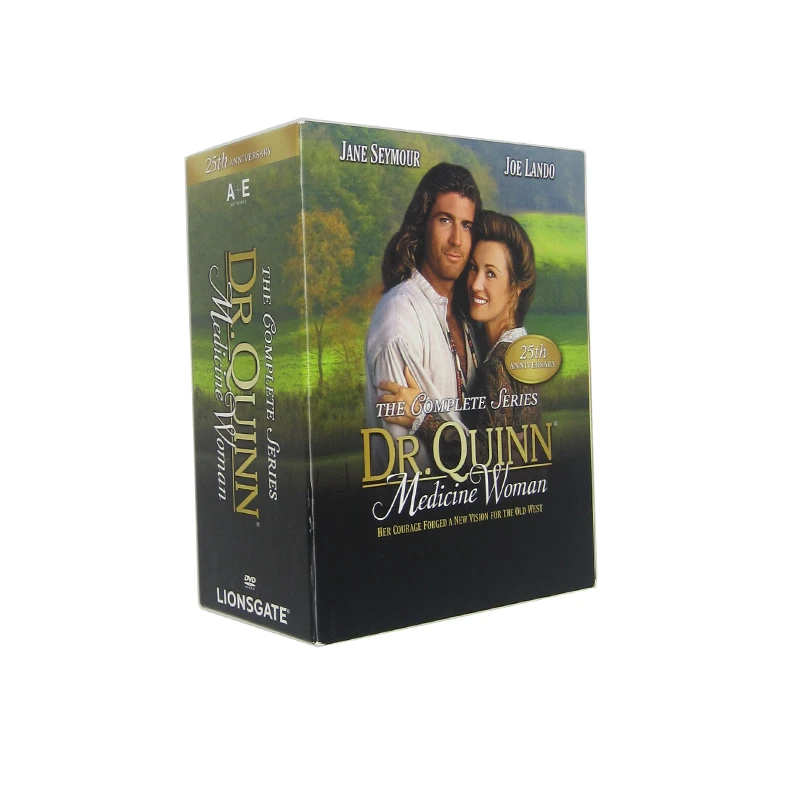 Dr Quinn Medicine Woman Полная серия 42 диска оптовая продажа с фабрики DVD фильмы Сериалы мультфильмы Регион 1 Бесплатная доставка