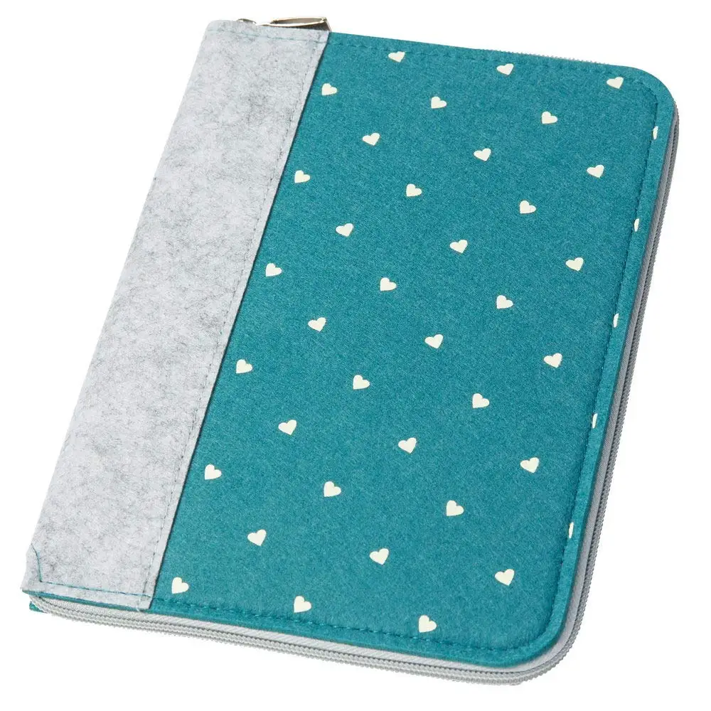 Custom printed Wool Felt Passport Holder Mother Pass Pregnant