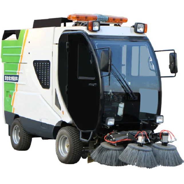 Multifunctional sweeper sweeping paper scraps and fallen leaves road sweeper