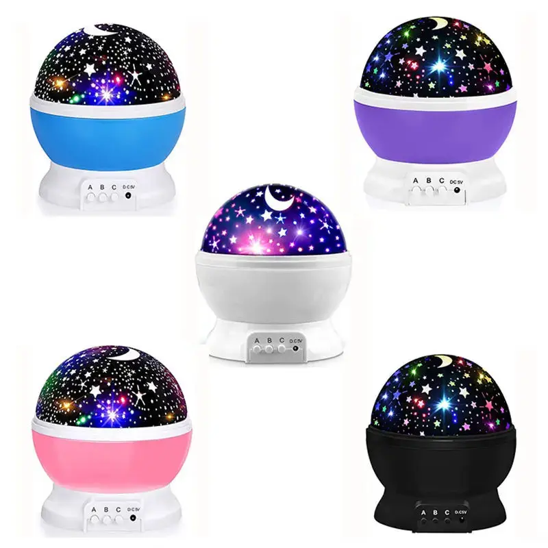 Led 5v Usb Living Room Romantic Star Master Night Light Projector Lamp Colorful Night Sky Star Projector Light For Kids Bedroom