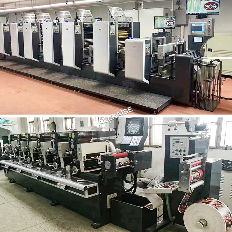Hot Sale Water Label Printing Machine Clothing Woven Label Printing Machine PVC Shrink Film Label Printing Machine