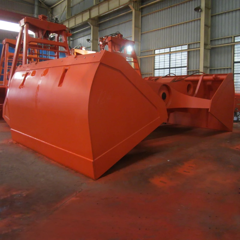 
Clamshell 16-63 tons 4 ropes bulk scissor grab bucket portal crane grapple customize 
