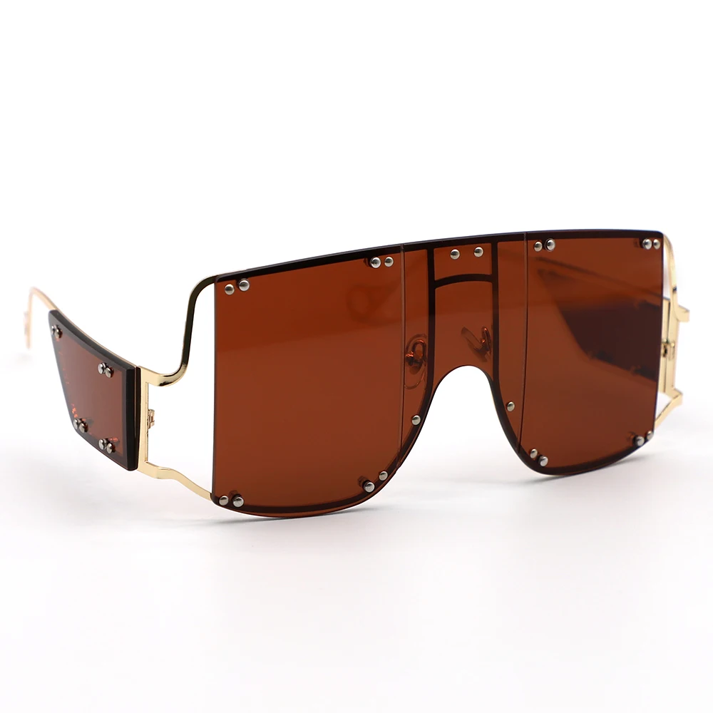 Lentes Para Sol Polarized Large Frame Rhinestone Square Night Vision Sun Glasses River Optical Cat Grey Classic OEM Sunglasses