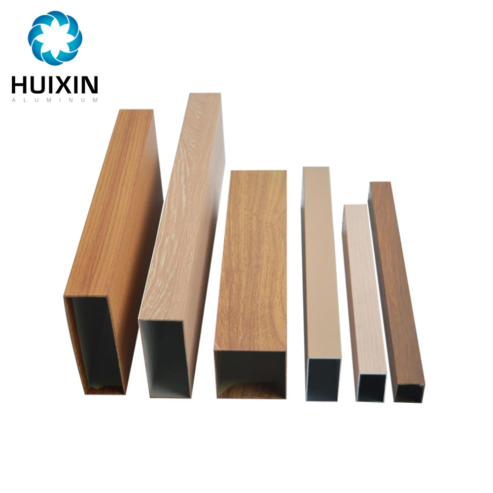 Construction Building Material Aluminum Tube Profile Extrusion for Ceiling