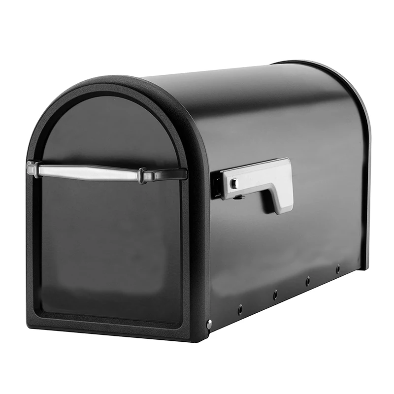 Mailbox Wall Mounted Package Box Weatherproof Galvanized Steel Letterbox for Express Mail Delivery