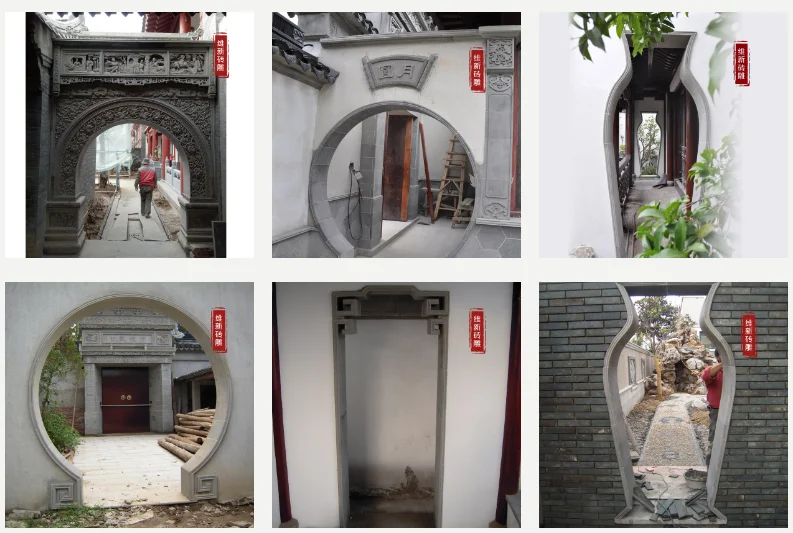 Chinese style Archaize Brick carving for building shadow wall and window and floor