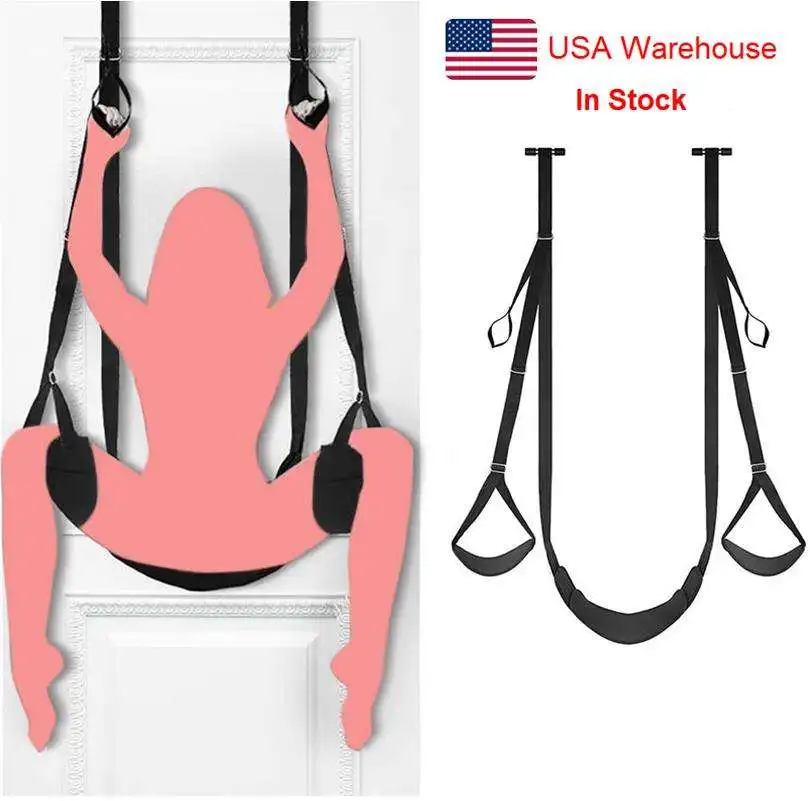 Sex Swing for Adults Sex Door Swing with Sponge BDSM Bondage Fliting Sexual Toys For Couples and Lovers Game