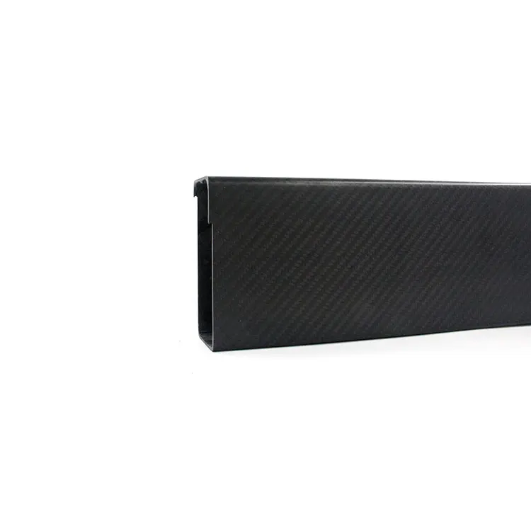 
Customizable matte finish 3K twill pure carbon fiber tube round square oval rectangular carbon fiber tube 